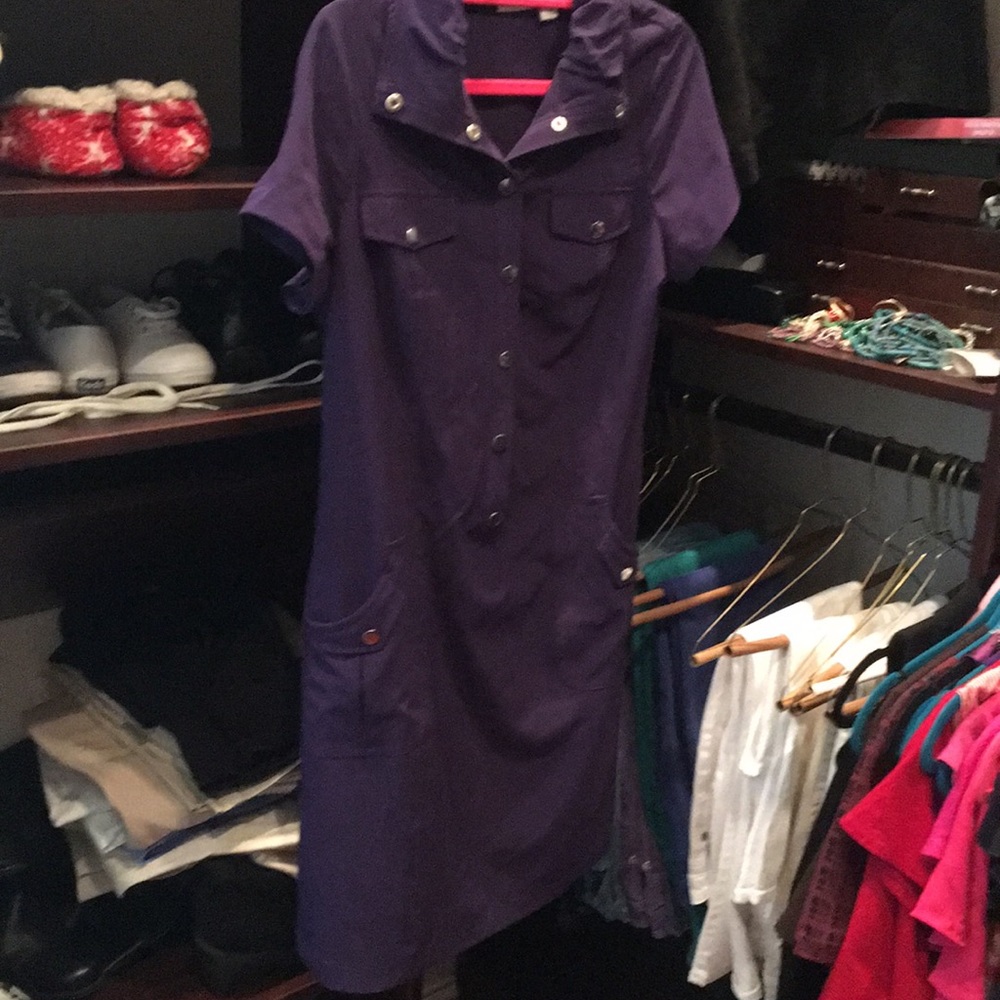 Chico’s Zenergy Purple Dress